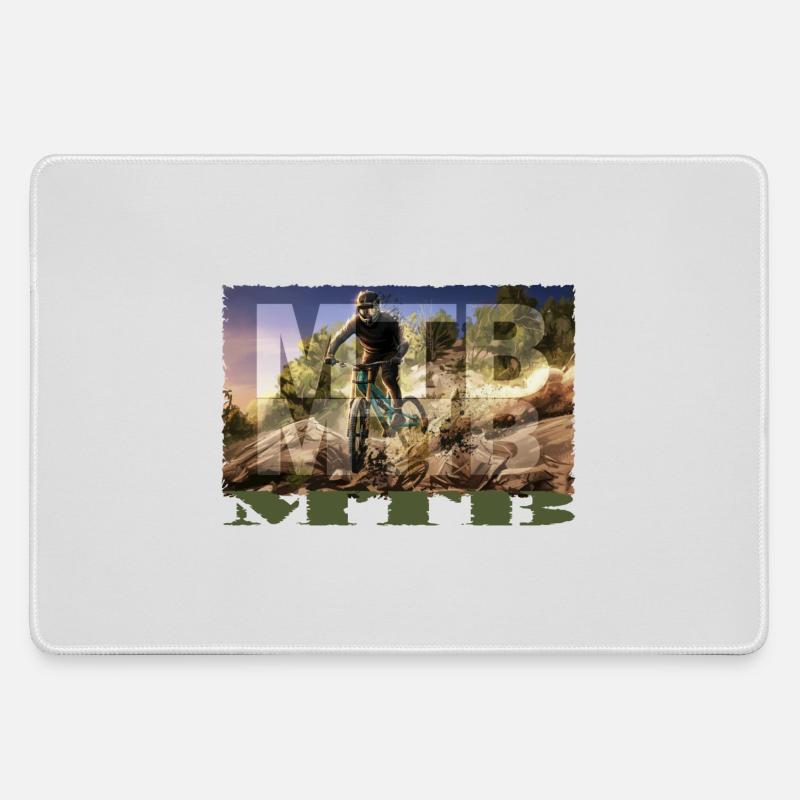 MTB - Large Gaming Mouse Mat - grey