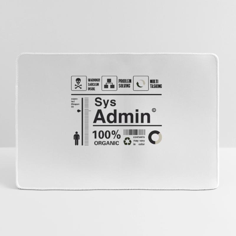 Sys Admin Problem Computer Nerd pc Platine cpu ner Mousepad groß für Gamer