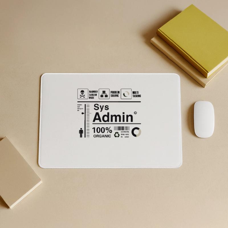 Sys Admin Problem Computer Nerd pc Platine cpu ner Mousepad groß für Gamer