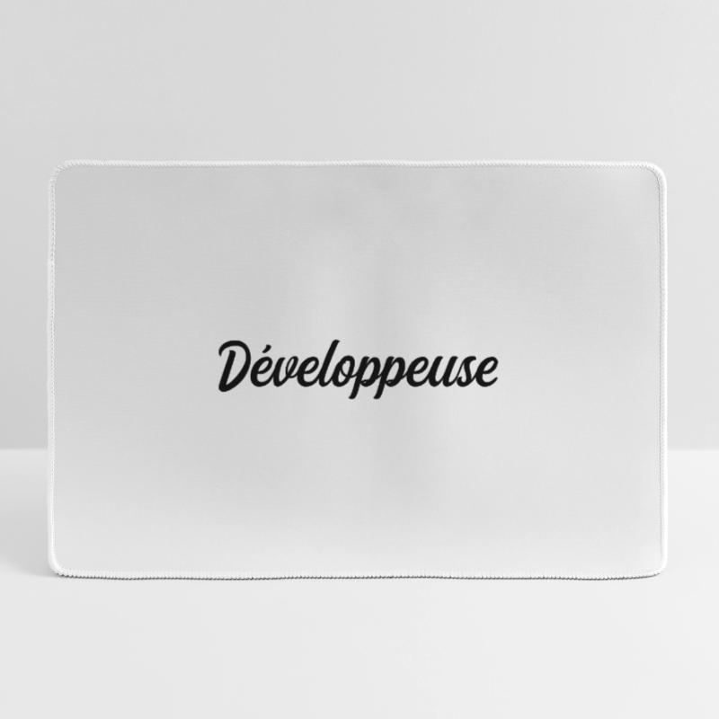 Développeuse Web Code Logiciel Application Tech Grand tapis de souris gamer