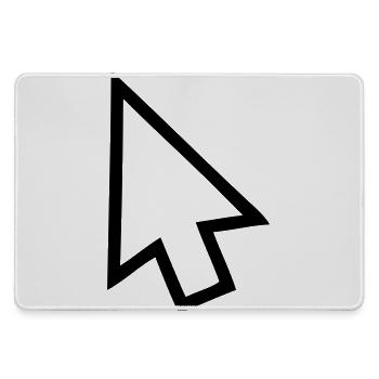 Arrow - Large Gaming Mouse Mat - grey - Front
