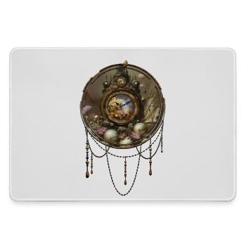 Die Steampunk-Ästhetik - Mousepad groß für Gamer - Grau - Vorne