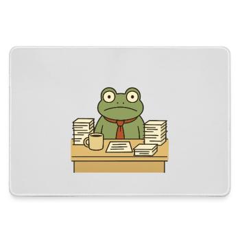 Business Frog - Large Gaming Mouse Mat - grey - Front