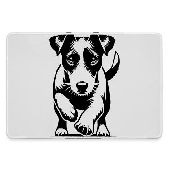 Jack Russell Terrier - Grand tapis de souris gamer - bruyère - Devant