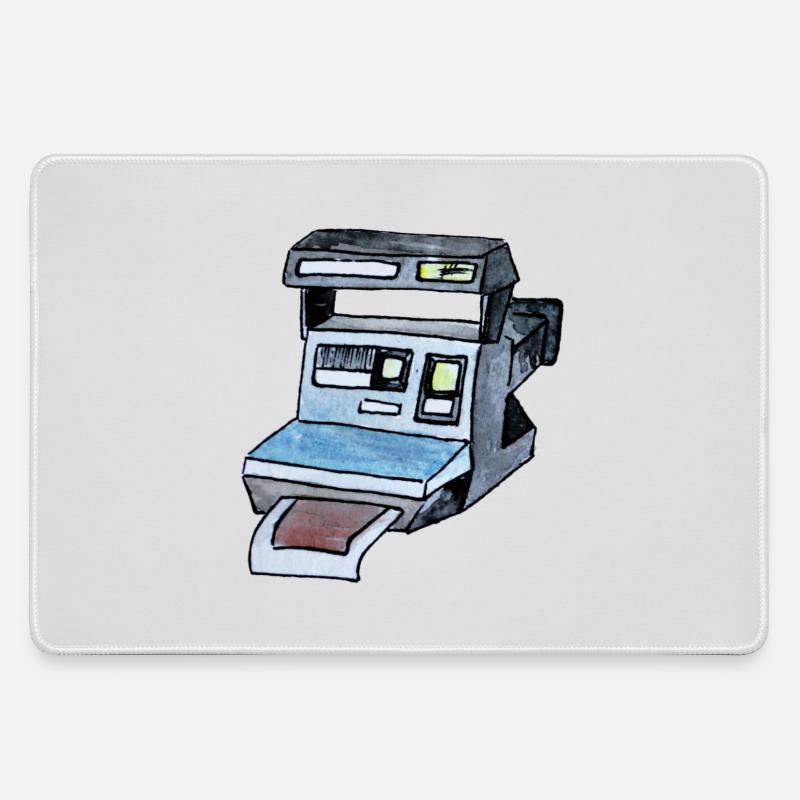 Camera - Large Gaming Mouse Mat - grey