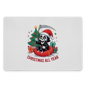 Noël de la Faucheuse - Grand tapis de souris gamer - bruyère - Devant