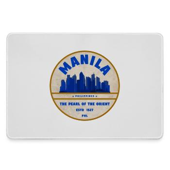Horizon de Manille - Grand tapis de souris gamer - bruyère - Devant