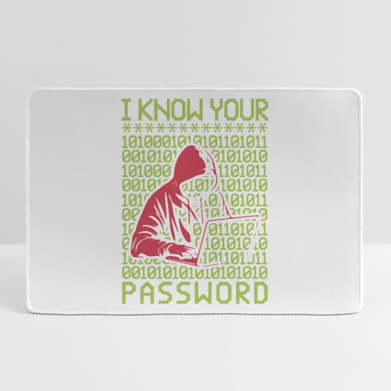 Hacker Hacking Programmer Linux Password Hacker Large Gaming Mouse Mat