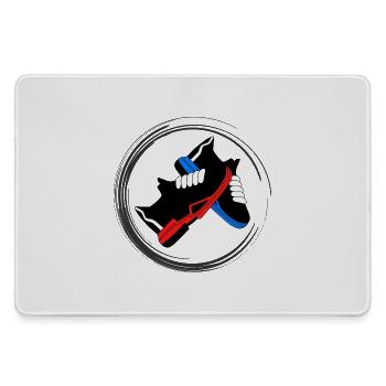 Shoes - Large Gaming Mouse Mat - grey - Front