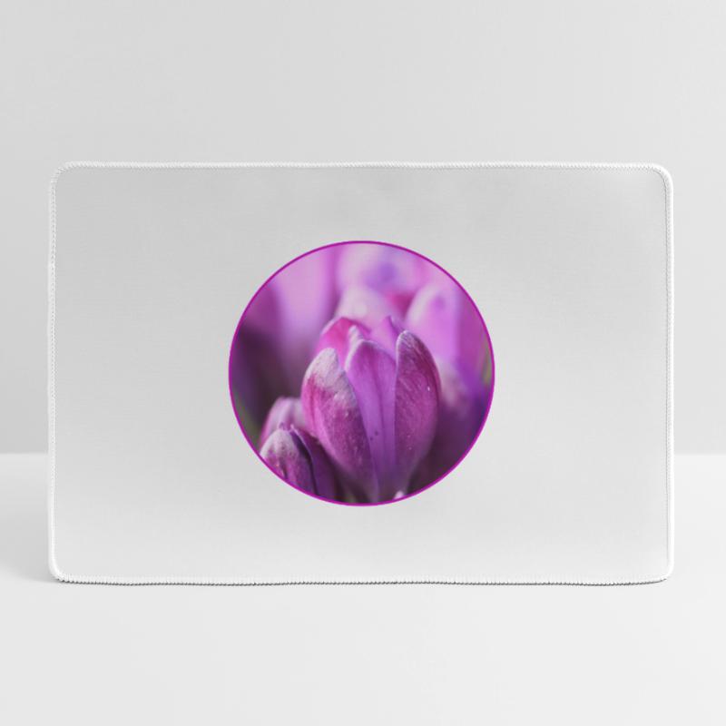 Crocus Crocus Fleurs violettes Crocus Bourgeon de crocus Grand tapis de souris gamer