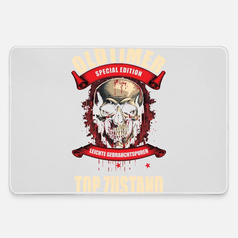 Oldtimer - Special Edition - Large Gaming Mouse Mat - grey