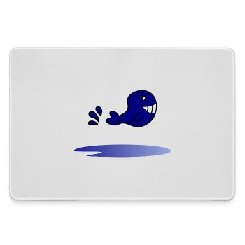 FEIERTAG. FROHE FEIERTAGE. GELIEBTE. MEISTER. LEHRER - Mousepad groß für Gamer - Grau - Vorne