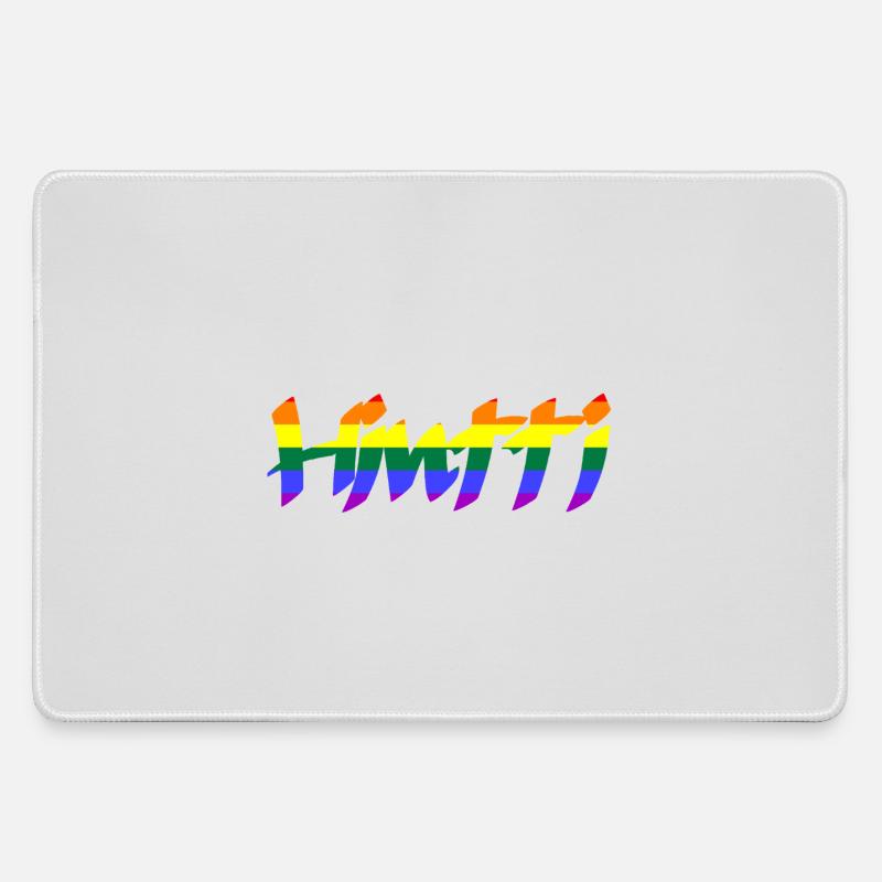 rainbow price - Large Gaming Mouse Mat - grey