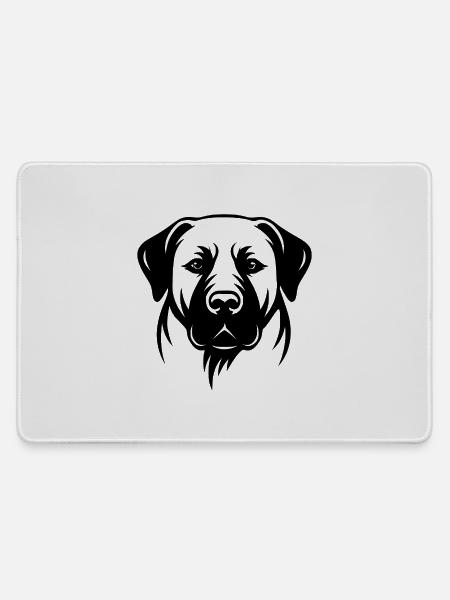 Kangal Anatolischer Schäferhund - Mousepad groß für Gamer - Grau