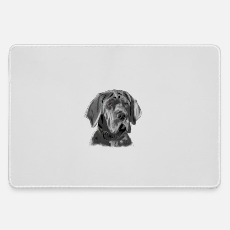 Mastiff - Large Gaming Mouse Mat - grey