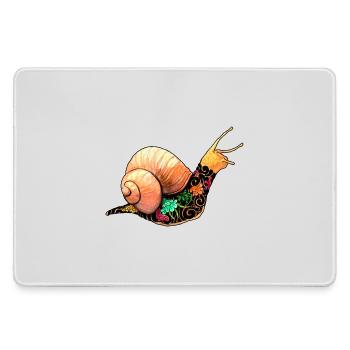 Yakuza Schnecke - Mousepad groß für Gamer - Grau - Vorne