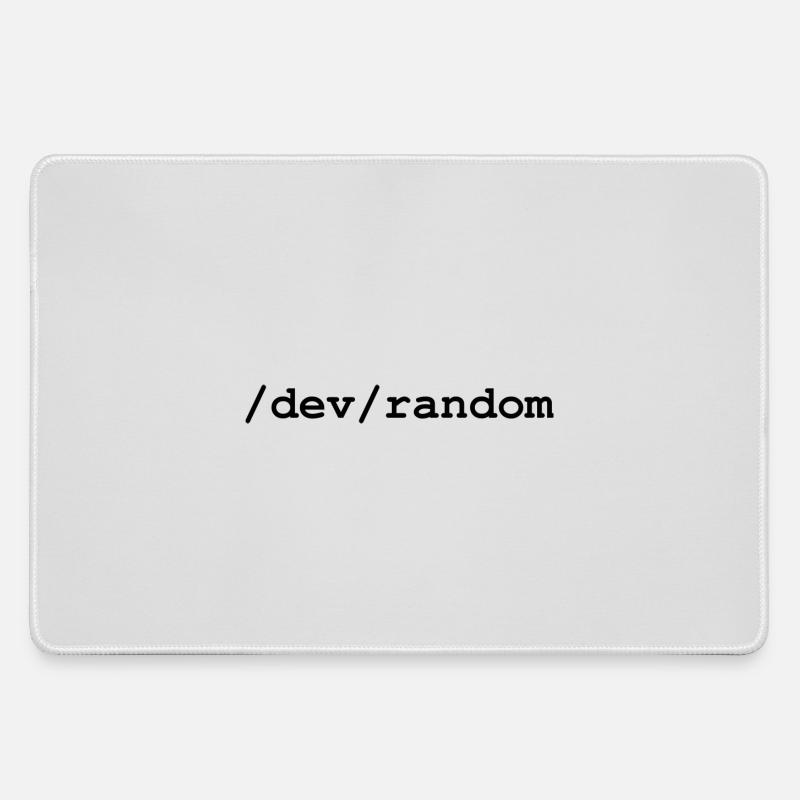 Linux random number generator - /dev/random - Large Gaming Mouse Mat - grey