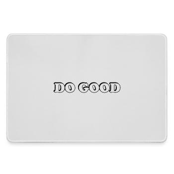 Gutes tun - Mousepad groß für Gamer - Grau - Vorne
