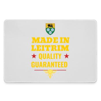 Made in Leitrim Quality Guaranteed Ireland - Large Gaming Mouse Mat - grey - Front