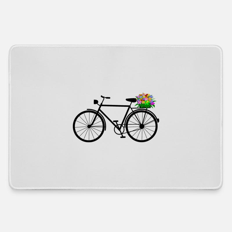 cycle - Large Gaming Mouse Mat - grey