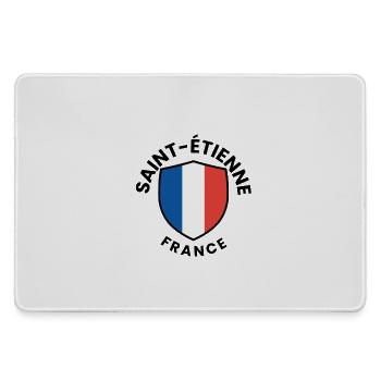 Saint-Etienne France Shield - Large Gaming Mouse Mat - grey - Front