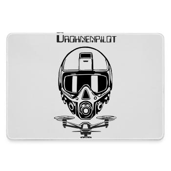 Drohnenpilot 5 - Mousepad groß für Gamer - Grau - Vorne