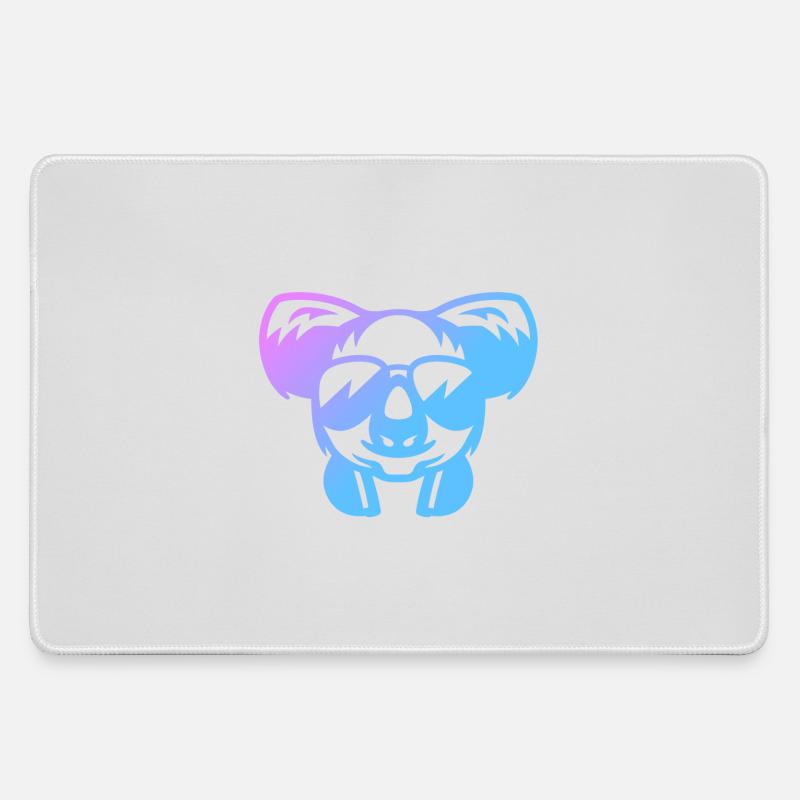 Koala Koala Bear - Large Gaming Mouse Mat - grey