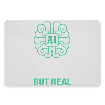 Artificial Intelligence GPT - Large Gaming Mouse Mat - grey - Front