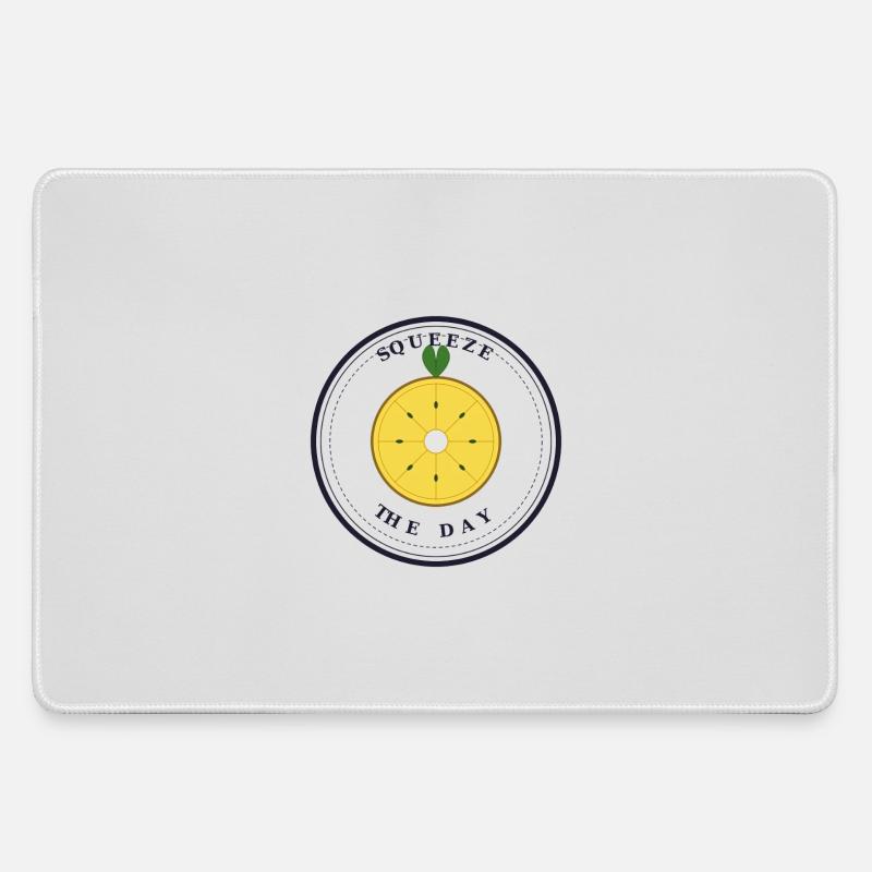Squeeze the Day - Large Gaming Mouse Mat - grey