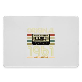 Cassette rétro 1961 Édition Limitée - Grand tapis de souris gamer - bruyère - Devant