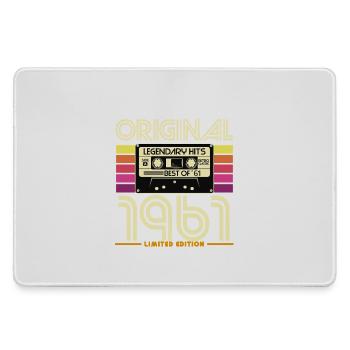 Original 1961 Retro Cassette Limited - Grand tapis de souris gamer - bruyère - Devant