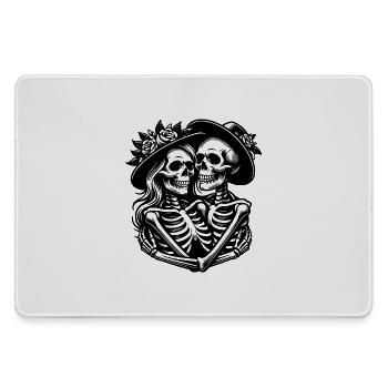 Couple d’horreur - Grand tapis de souris gamer - bruyère - Devant