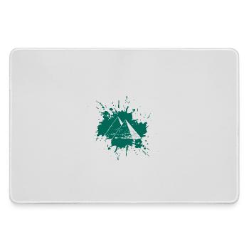 Splash Pyramiden - Mousepad groß für Gamer - Grau - Vorne