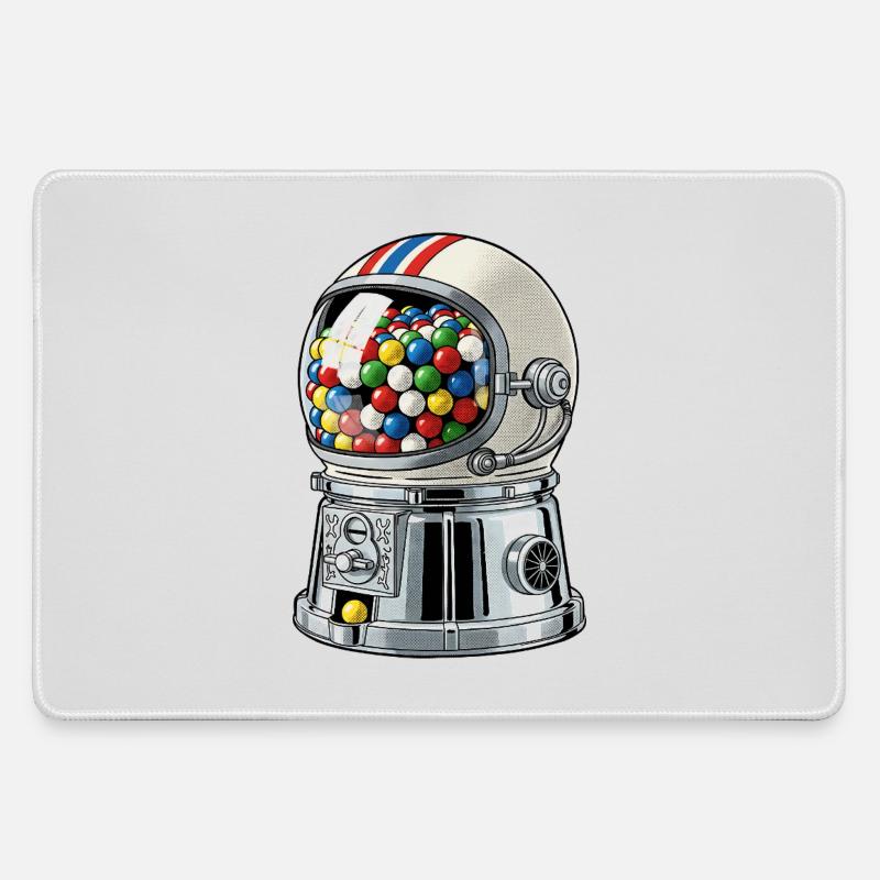 BubbleNaut - Large Gaming Mouse Mat - grey