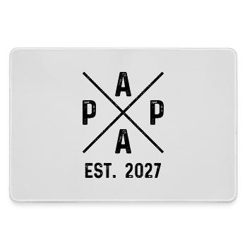 Papa Est. 2027 - Grand tapis de souris gamer - bruyère - Devant