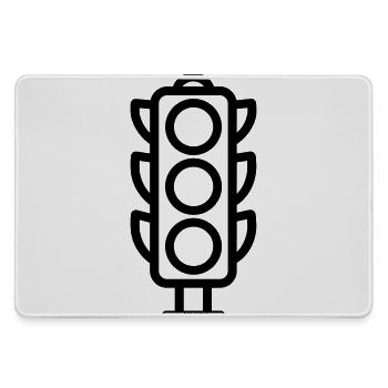feu  - Grand tapis de souris gamer - bruyère - Devant