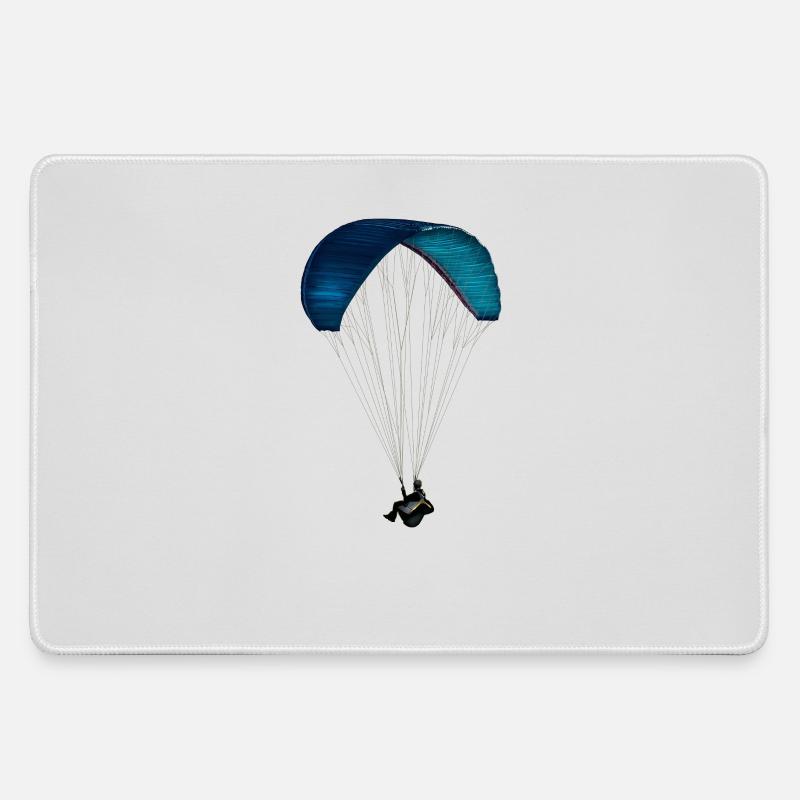 Paragliding - Large Gaming Mouse Mat - grey