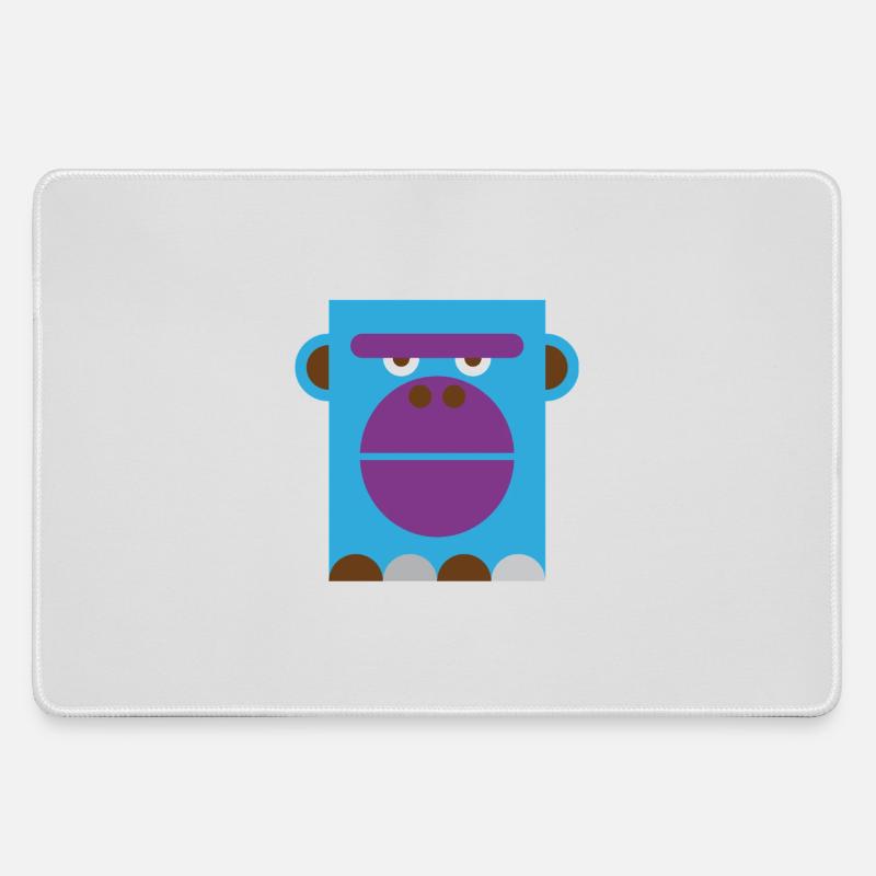 Gorilla - Large Gaming Mouse Mat - grey
