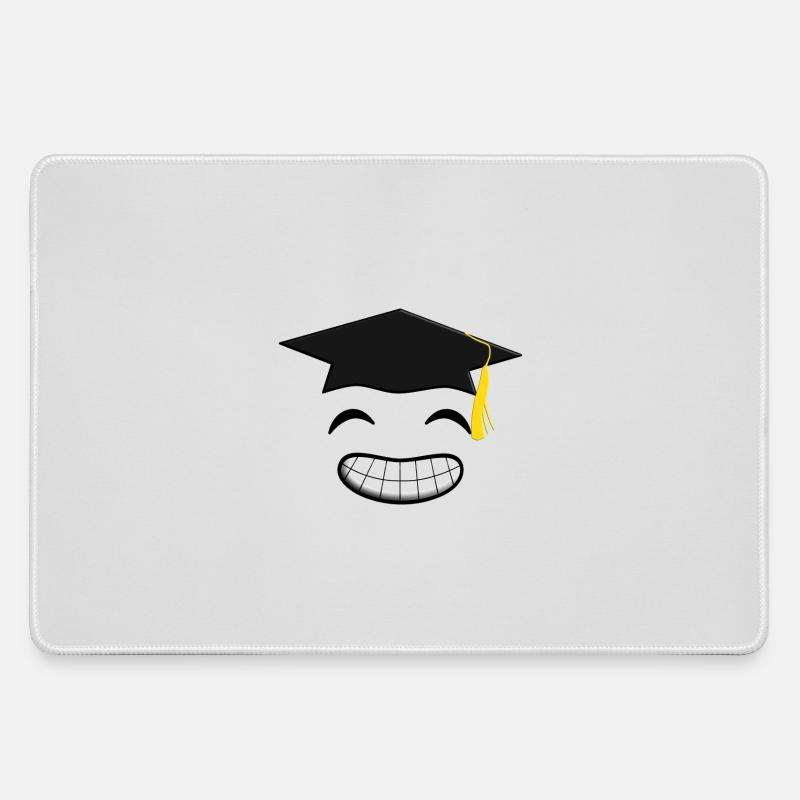 Graduation Done Be Happy Be Proud Bachelor Master - Large Gaming Mouse Mat - grey