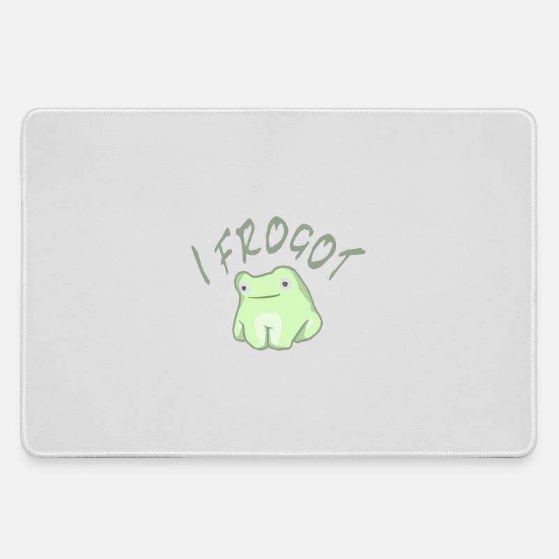 Frogot light - Large Gaming Mouse Mat - grey