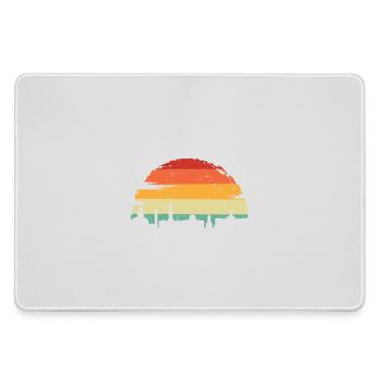 Vivid Sunset Skyline - Large Gaming Mouse Mat - grey - Front