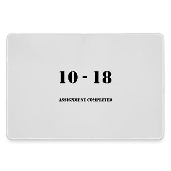 10-18_MP_Assignment_completed - Mousepad groß für Gamer - Grau - Vorne