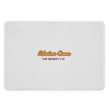Maine Coon - The mighty Cat - Grand tapis de souris gamer - bruyère - Devant