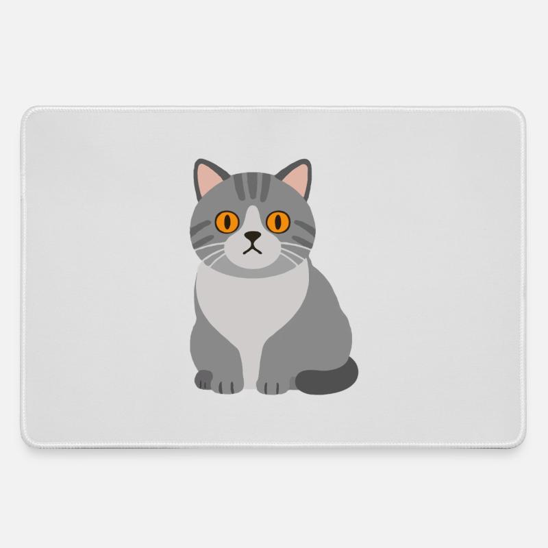 Bellissimo Teodoro - Large Gaming Mouse Mat - grey
