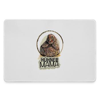 The Chickens Mom - Large Gaming Mouse Mat - grey - Front