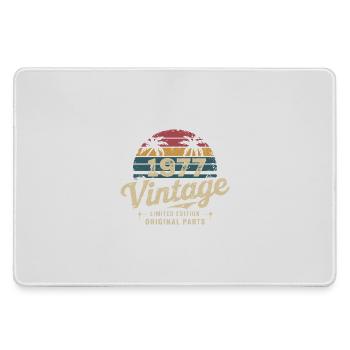 Großartig seit 1977 1977 Geburtstagsgeschenk - Mousepad groß für Gamer - Grau - Vorne