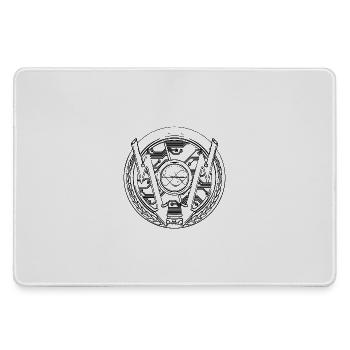 Craft Electric Pattern - Large Gaming Mouse Mat - grey - Front