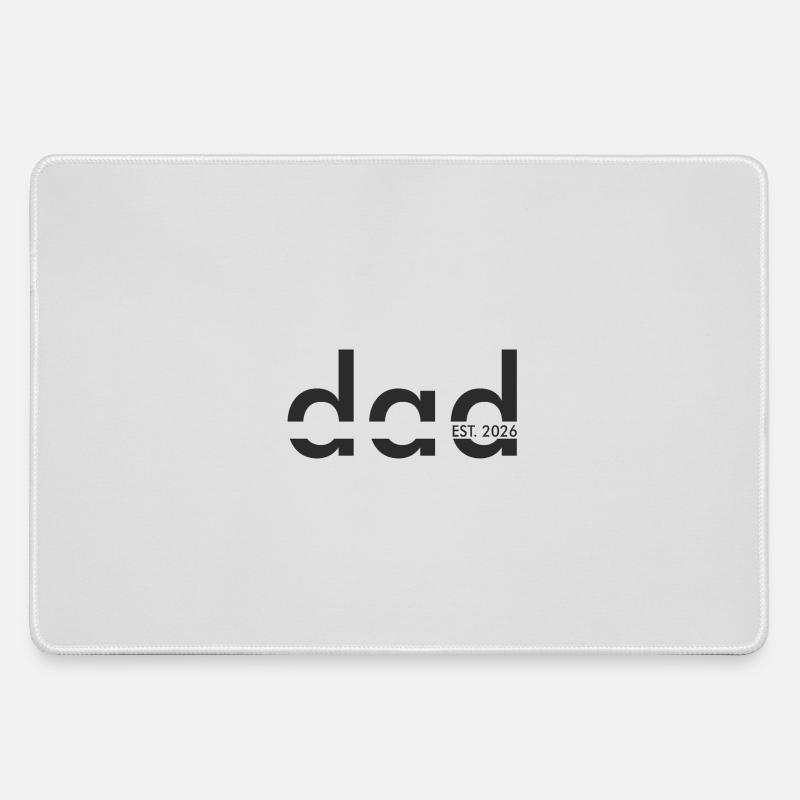 Dead EST 2026 Graphic - Large Gaming Mouse Mat - grey