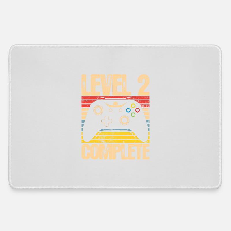 Level 2 Complete Controller - Large Gaming Mouse Mat - grey