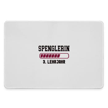 Apprentissage de ferblantier 3e année d’apprentissage de ferblantier Apprentissage - Grand tapis de souris gamer - bruyère - Devant